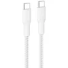 Image de Câble USB-C Belkin BoostCharge Pro 3 m 240 W tressé blanc charge rapide