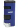 Image de Microscope Carson PocketMicro 60x LED Noir Bleu Compact Portable
