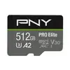 Image de PNY Pro Elite microSDXC 512 Go UHS-I U3 Classe 10
