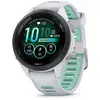 Image de Garmin Forerunner 265S Bluetooth GPS 42mm Noir Blanc Taille Unique Cardio SpO2 Étanche 5ATM