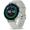 Image de Garmin Venu 3S Bluetooth GPS NFC 41mm AMOLED Gris Argent S/M Etanche 5ATM Pulsomètre SpO2
