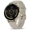 Image de Garmin Venu 3S Bluetooth GPS WiFi 41mm AMOLED Or Gris Taille Unique Etanche 5 ATM SpO2 Pulsomètre