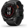 Image de Garmin Fénix 7X Pro Solar GPS NFC 51mm Gris Correa Noire Résistance 10ATM SpO2