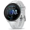 Image de Garmin Forerunner 165 Bluetooth GPS 43mm Gris Bracelet Blanc Pulsomètre Étanche 5ATM