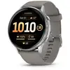 Image de GARMIN Venu 4 Bluetooth GPS WiFi 45mm AMOLED Gris Argent M Étanche 5 ATM SpO2 Pulsomètre Sommeil
