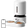 Image de Distributeur de nourriture pour animaux Petlibro Granary 5L double bol blanc