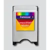 Image de Lecteur de cartes Transcend Adaptateur CompactFlash vers PCMCIA Argenté