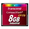 Image de Carte CompactFlash Transcend CF170 8GB MLC 90 Mo/s lecture 60 Mo/s écriture