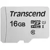Image de Carte microSD Transcend TS16GUSD300S 16GB Classe 10 UHS-I U1 Argent