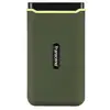 Image de Disque Dur Transcend ESD380C 1TB SSD USB 3.2 Gen 2 2000MB/s Vert avec Mot de Passe