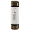 Image de Disque Dur Transcend ESD310 2 To SSD USB 3.2 Gen 1 1050 Mo/s Argent