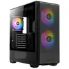 Image de Boîtier Antec NX416L Midi Tower Noir ATX, ITX, micro ATX, Plastique, Acier, Gaming