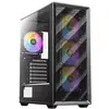 Image de Boîtier Antec AX85 ARGB Moyen Tour PC Noir avec Ventilateurs RGB