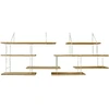 Image de Étagère murale Studio Hausen Duo link shelf 280x96x24 cm