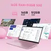 Image de Ordinateur portable Auusda 15,6 Intel N95 16Go 512Go SSD Intel UHD Windows 11 Pro