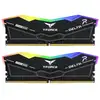 Image de Équipe Groupe T-Force Delta RGB DDR5 6400 MHz 32 Go 2x16 Go CL32 Double AMD EXPO et Intel XMP Noir