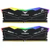 Image de Équipe Groupe T-FORCE DELTA RGB DDR5 6000 MHz 32 Go 2x16 Go CL28 Double AMD EXPO et Intel XMP Noir