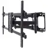Image de Support TV mural Manhattan articulé 37-90 pouces acier noir 75 kg