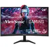 Image de Écran incurvé 24" LED FullHD 165 Hz FreeSync Premium Pro de la série VX de Viewsonic VX2468-PC-MHD