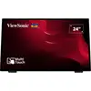 Image de Viewsonic TD2465 affichage de messages Écran plat interactif 61 cm (24") LED 250 cd/m² Full HD Noir Écran tactile