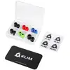 Image de Coussinets en mousse à mémoire de forme Klim pour écouteurs 4,5 mm, lot multicolore
