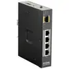 Image de D-Link DIS-100G-5PSW Switch industriel ingérable 4 ports PoE Gigabit 120 W + 1 port SFP