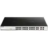 Image de D-Link DGS-1210-28P/E Smart+ Commutateur géré 24 ports PoE Gigabit Ethernet + 4 ports combinés 1000BASE-T/SFP