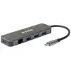 Image de Adaptateur USB-C/USB vers Ethernet Gigabit avec 3 Ports USB 3.0 PD 60W D-Link DUB-2334
