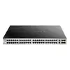 Image de D-Link DGS-3130-54PS/E commutateur réseau Géré L3 Gigabit Ethernet (10/100/1000) Connexion Ethernet, supportant l'alimentation via ce port (PoE) Gris