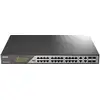Image de Commutateur rack 1U géré D-Link DSS-200G-28MP 24 ports Gigabit PoE 370 W 4 ports SFP combinés L2