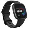 Image de Fitbit Versa 4 Bluetooth GPS NFC 40,5mm Écran Digital Graphite/Noir S/L Etanche SpO2 Cardio Sommeil