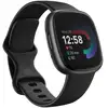 Image de Fitbit Versa 4 Bluetooth GPS NFC 40,5mm AMOLED Graphite S/L Étanche 50m SpO2 Pulsomètre