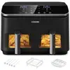 Image de Friteuse sans Huile Cosori Dual Basket Chef Edition 8.5L 1800W Double Panier Fenêtres Éclairées