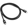 Image de Cable Thunderbolt 5 OWC OWCCBLTB5C1.0M USB-C 1 m Noir 240 W Power Delivery