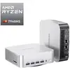 Image de Mini PC GEEKOM A7 Max AMD Ryzen 9 7940HS 16GB 1TB SSD Radeon 780M USB4 SD UHS-II LAN Dual