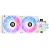 Image de Kit de refroidissement liquide Thermalright Aqua Elite 240 WHITE ARGB V3, 12 cm, 3300 RPM, Blanc