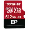 Image de Carte mémoire Patriot EP V30 A1 512 Go MicroSDXC U3 V30 90 Mo/s