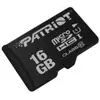 Image de Carte MicroSD Patriot PSF16GMDC10 16GB UHS-I Classe 10 80MB/s Noir