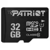 Image de Carte mémoire Patriot PSF32GMDC10 32GB MicroSDHC Classe 10 UHS-I 80MB/s