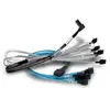 Image de Cable SAS Broadcom 05-60003-00 1 m SFF-8654 à 2 x4 SFF-8643