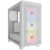 Image de Boîtier Corsair 3000D RGB AIRFLOW Blanc ATX Verre Templé 3x AR120 RGB