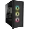 Image de Corsair iCUE 5000X Tour ATX RGB Verre Trempé Noir