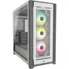 Image de Corsair iCUE 5000X RGB Verre Trempé USB 3.0 Blanc