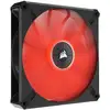 Image de Corsair ML140 LED ELITE Premium Ventilateur PWM à lévitation magnétique 140 mm Rouge
