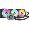 Image de Kit de refroidissement liquide LCD Corsair iCUE LINK H150i 360 mm noir