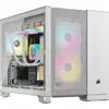 Image de Boîtier Corsair Midi Tower ATX avec fenêtre latérale blanche et refroidissement liquide USB-C