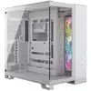Image de Corsair 6500X RGB Moyen-tour ATX Double Verre Trempé USB-C Blanc