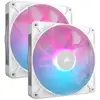 Image de Kit de démarrage Corsair iCUE LINK RX140 RGB 2 ventilateurs PWM blancs supplémentaires