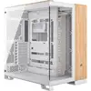 Image de Corsair 6500X Moyen-Tour ATX Double Verre Trempé USB-C Bambou Blanc