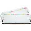 Image de Corsair Dominator Platinum RGB DDR5 5600MHz 64Go 2x32Go CL40 Blanc